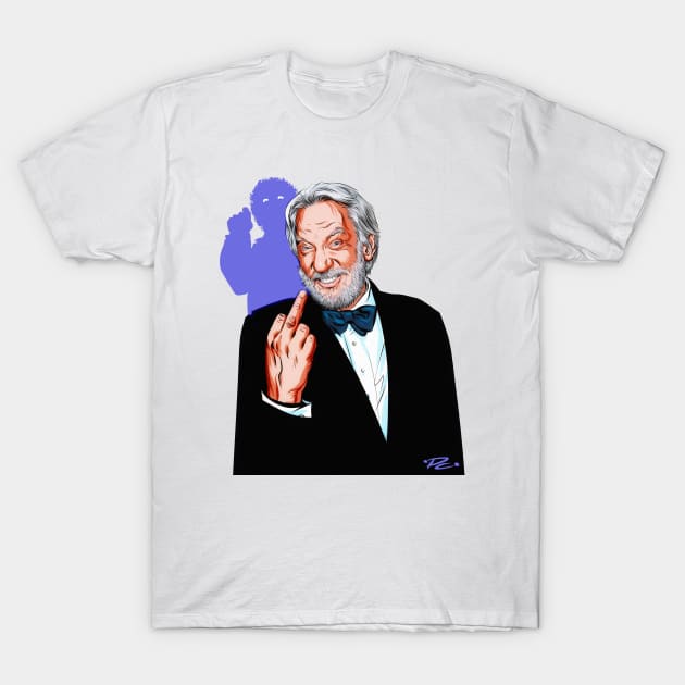 Donald Sutherland T-Shirt by PLAYDIGITAL2020